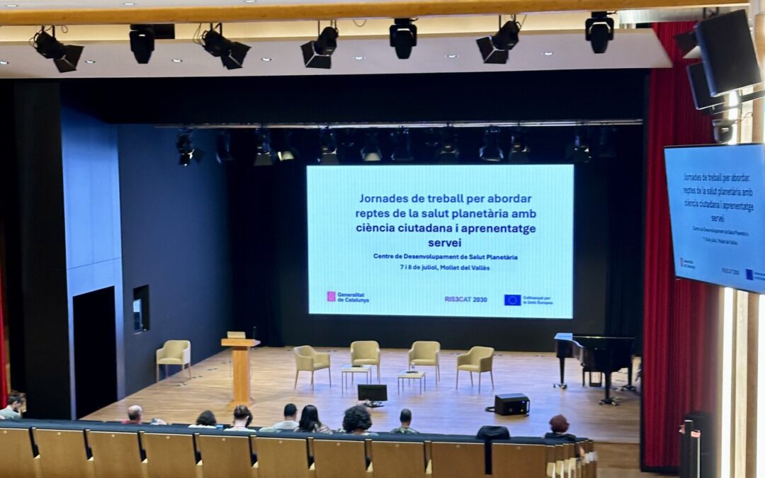 4sfera participa en la jornada de ciència ciutadana i salut planetària impulsada pel Departament d’Educació